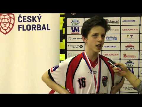 MČR starších žáků | FIN rozhovory s hráči Florbal Ústí - FbŠ Bohemians 4:7