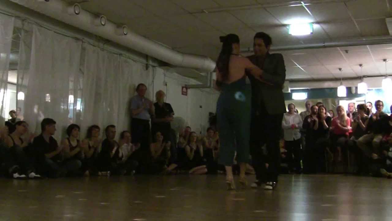 Tangokompaniet - Festivalito Malmö March 2013 Virginia Arzuaga & Esteban Cortez. 3/4