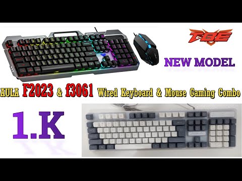 AULA F2023 & f3061 Wired Keyboard & Mouse Gaming Combo AULA Keyboard Price in Bangladesh 2024