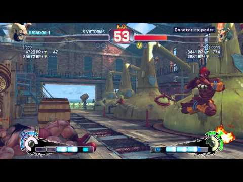 SSF4 AE 2012 HD VS Peco (Zangief) VS Posseidonn (Dhalsim)