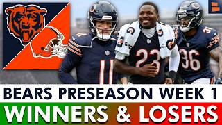 Chicago Bears Preseason WINNERS & LOSERS vs. Browns: Kaden Davis, Jamree Kromah, Xavier Woods Injury