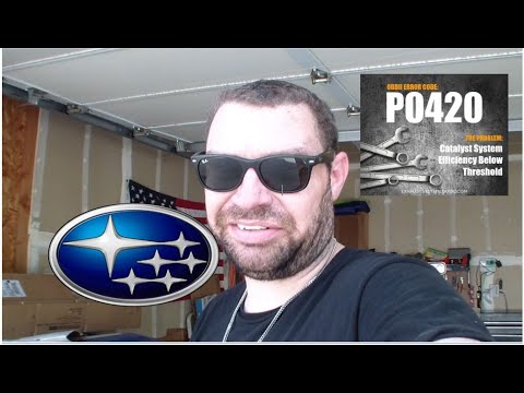 REPLACED MY 2000 SUBARU OUTBACK CATALYTIC CONVERTER REPLACEMENT = IN FULL DETAILS !!