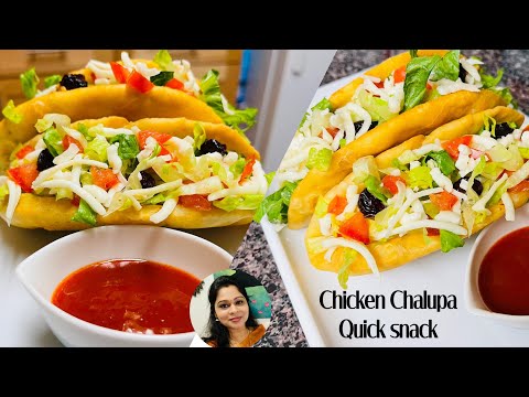 Chicken Chalupa|Taco Bell Copy Cat Chalupa Recipe|Mexican Recipe with Chicken