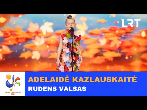 Adelaidė Kazlauskaitė – „Rudens valsas“ | „Dainų dainelė 2024“