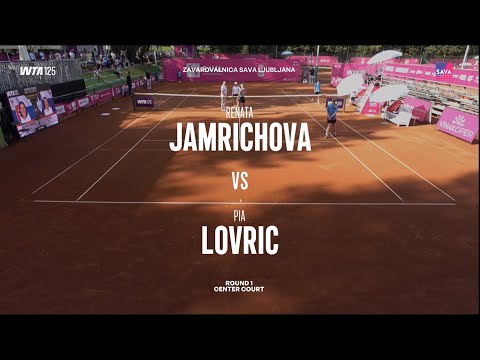 Renata Jamrichova (SVK) vs Pia Lovric (SLO) - Game, Set and Match Point
