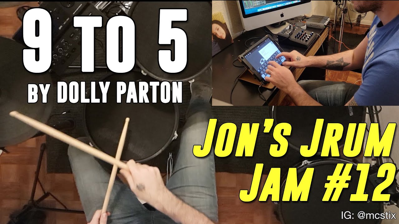 #12: 9 to 5 - Dolly Parton - Drum Cover