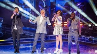 The Coaches Perform &#39;Beautiful Day&#39; - The Voice UK - Live Shows 1 - BBC One