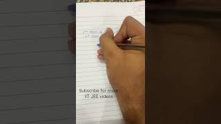 Easy JEE Math Question Solved in 30 sec 🔥| Kalpit Veerwal AcadBoost
