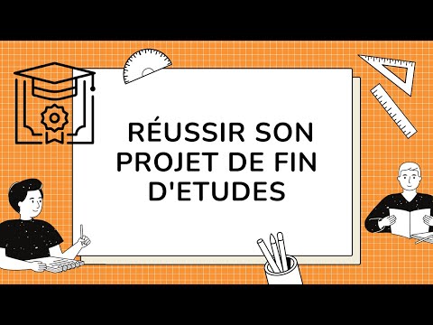 6 Etapes à suivre pour Réussir son Projet de Fin d'Etudes