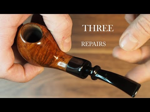 Ep34 - Stanwell 35 Project Part 3 - sanding and steaming the damage to the bowl