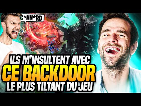 IL M'INSULTE DE RAGE QUAND JE FAIS LE BACKDOOR LE PLUS TILTANT DU JEU !