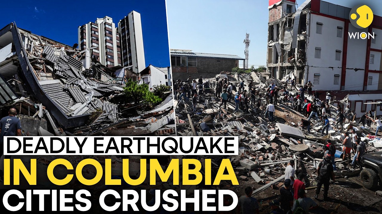 Colombia Earthquake LIVE: Massive 7.4 Quake Leaves A Trail Of Destruction In Colombia, Over 100 Dead