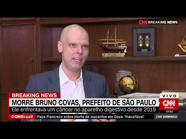 Morre Bruno Covas, mais jovem prefeito de São Paulo, vítima de câncer