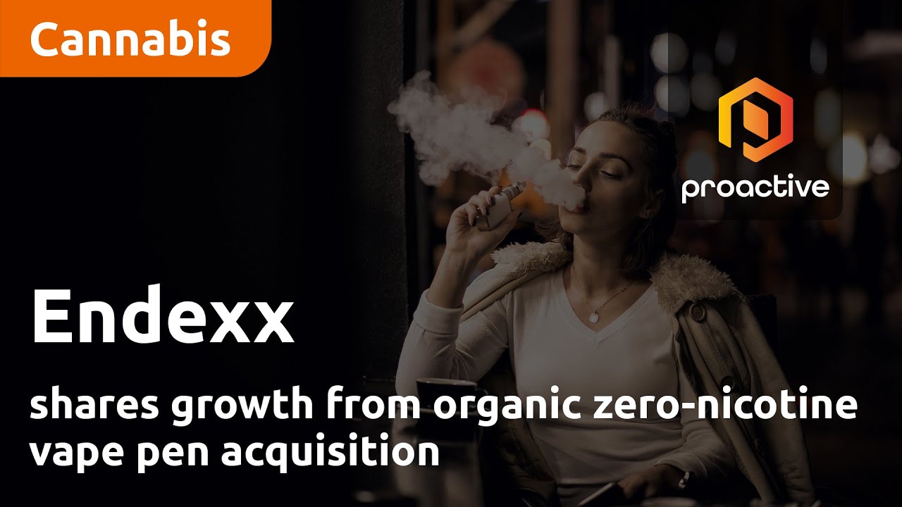 Endexx shares growth from vape pen acquisition