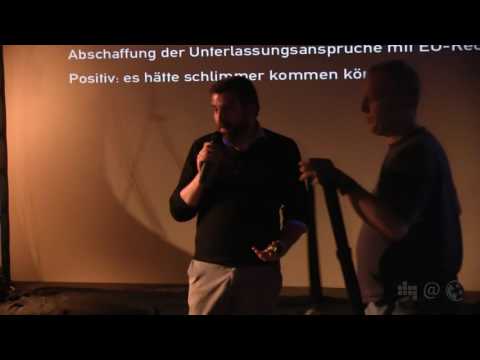 WLAN-Störerhaftung  | Volker Tripp | 49. Netzpolitischer Abend #npa049