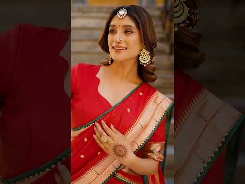 Red Pure Chanderi Zari Weaving Lehenga Choli Set with Gotta Patti Detailing & Matching Dupatta – 4-Meter Flair Fully Stitched Ethnic Wear