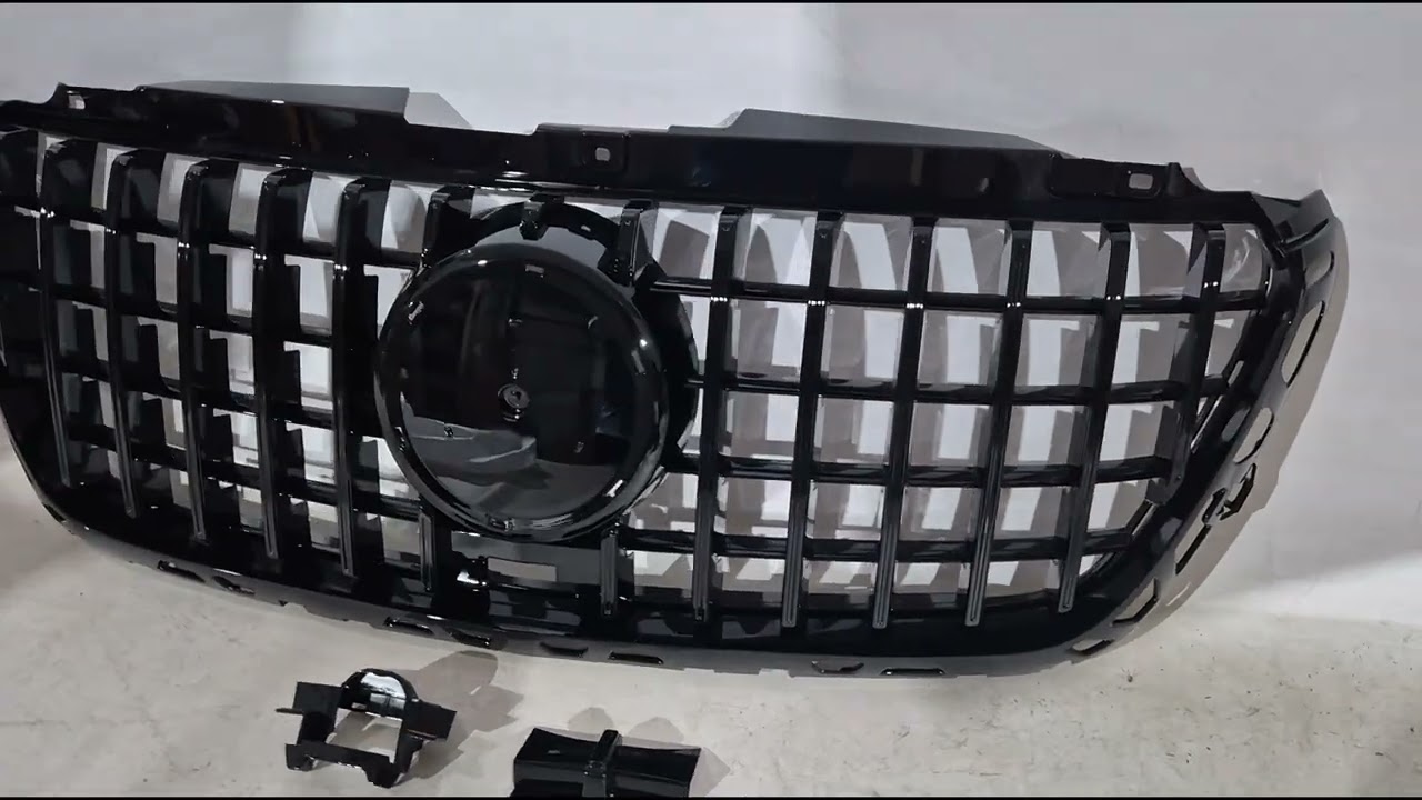 Mercedes Sprinter W907/W910 2018- Front Grille Panamericana GT Panamericana Black Premium Video 1