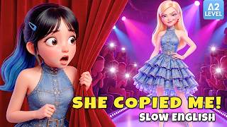 Why Did Madison Copy Annie's Dress? | Slow English Story (A2)