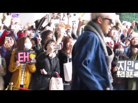 160110 BTS 離開君品酒店 한국으로 돌아가는 방탄!👋👋