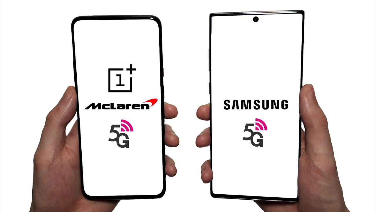 OnePlus 7T Pro 5G McLaren vs Galaxy Note 10+ 5G Speed Test, Speakers, Battery & Cameras!