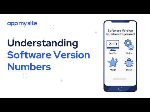 Understanding Software Version Numbers Explained