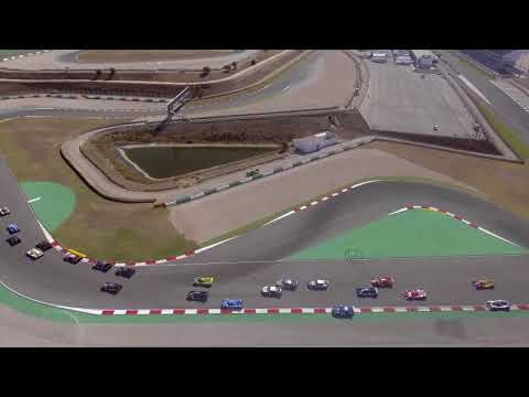 ELMS - 4 Hours of Portimão - Aerial View of The Race Start