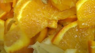 Mermelada de naranja casera, paso a paso.