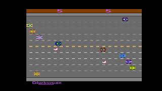 ATARI XL / XE =+ FREEWAY += NEW PORT GAME 2022