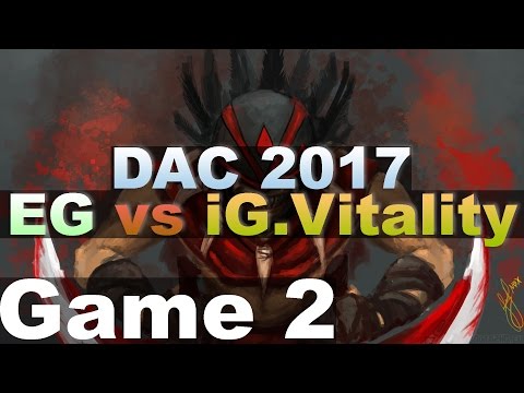 Bloodseeker Ethereal Blade by Arteezy | EG vs iG.Vitality Game 2 | DAC 2017 Highlights 7.04 — Dota 2