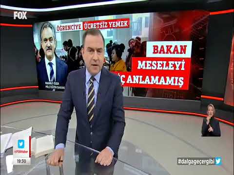 Genel Başkanımız Kadem Özbay`ın, okullarda ücretsiz yemek uygulamasına ilişkin değerlendirmeleri Fox TV Ana Haber bülteninde yer aldı. | EĞİTİM İŞ