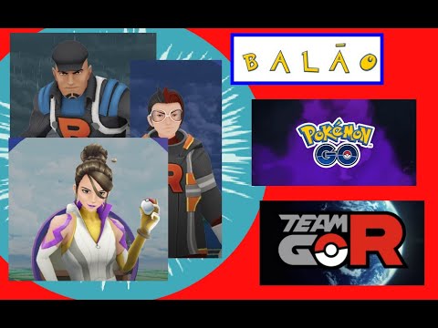 O BALÃO DA EQUIPE ROCKET APARECEU AQUI EM CASA NO POKÉMON GO!!