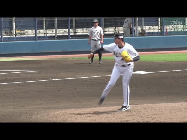 【ファーム】衝撃の投球!! バファローズ・山口廉王 3球三振のデビューを飾る!! 2025年6月6日 オリックス・バファローズ 対 くふうハヤテベンチャーズ静岡