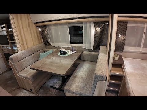 Family caravan HOBBY DELUXE 545 model 2025