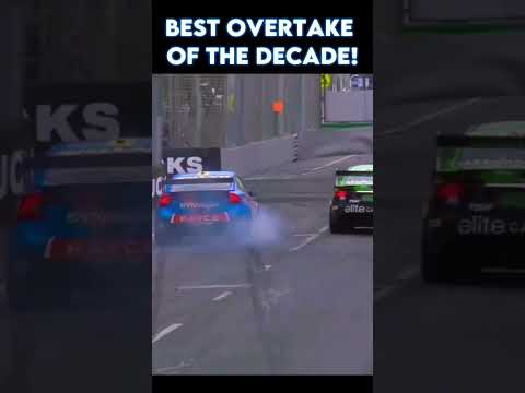 The best overtake of the decade! #racing #supercars #v8supercars