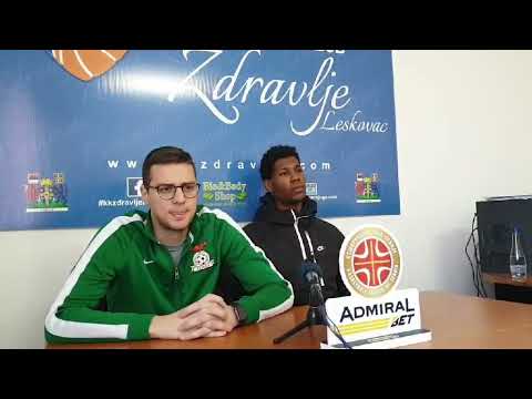 Najava susreta KK Zdravlje Leskovac KK Sloga 16.kolo AdmiralBet KLS 2021