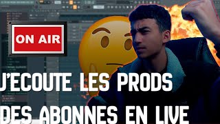J'ÉCOUTE LES PRODS DES ABONNÉS EN LIVE 2 - LIVE SUR FL STUDIO 20