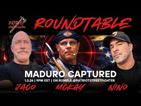 Patriot Street Fighter Roundtable, Obama 1st Arrest, Riots in cities and more.
