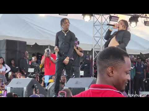 Malie Donn vs Pablo yg sting jamaica clash 2022