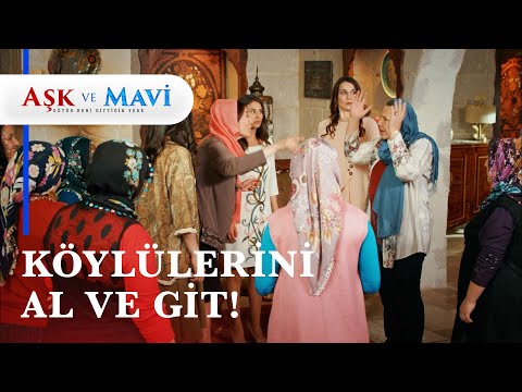 Refika, Hasibe'yi arkadaşları arasında azarladı! - Aşk ve Mavi 25. Bölüm