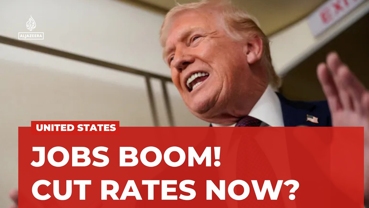 Trump Says Economy Is Booming, Slams Fed for Not Cutting Rates