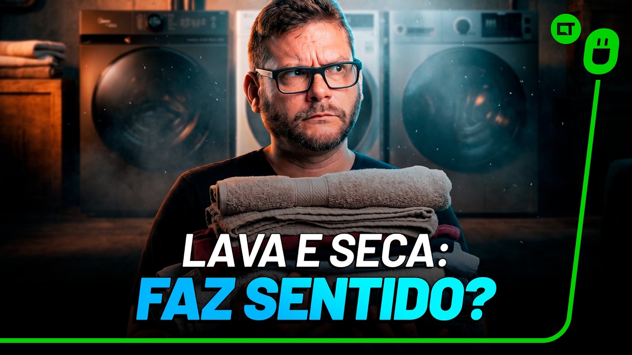 Miniatura da avaliação em vídeo de Lava e Seca LG 16Kg Black Inox com Aidd Preto