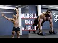 DUMBBELL ONLY WORKOUT | HIGH INTENSITY CONDITIONING TRAINING