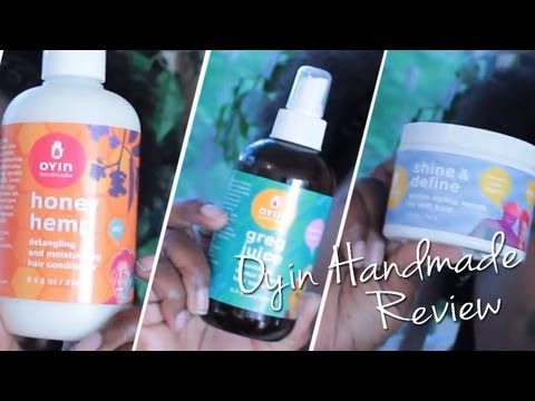 MzNaturalLife Reviews: Oyin Handmade Shine & Define, Honey Hemp Conditioner, & Greg Juice