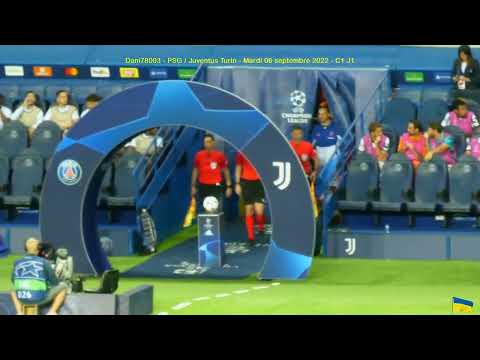 PSG / Juventus 06.09.2022 : 2-1 (C1 J1) 4/6 : Entrée des équipes+Fumis Auteuil