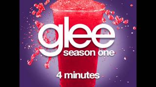 Glee - 4 Minutes [LYRICS]