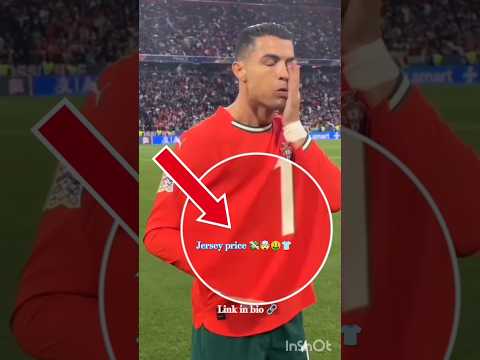 Cristiano Ronaldo 2025 puma  jersey price 💸☠️💸👕#cr7 #cristianoronaldo #jersey #viral  #puma #shorts