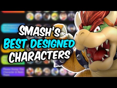 Smash Ultimate Character Playstyle Design Tier List - (IN MY OPINION)