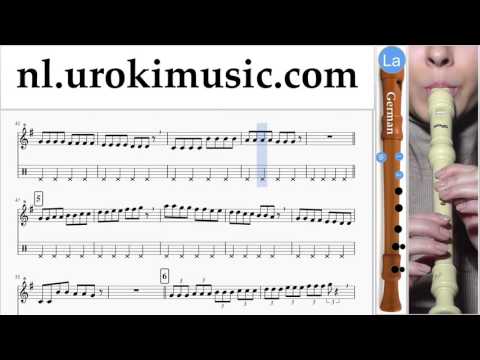 Blokfluit G. Leren Spelen Pink - Just Give Me A Reason Blokfluitles Deel#1 Studie Klasse