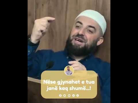 Nëse gjynahet e tua janë kaq shumë...! - Hoxhë Enes Goga