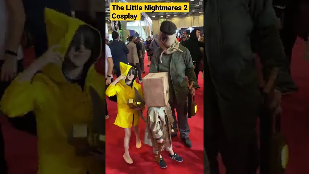 The Little Nightmares 2 Cosplay - Mono & Six & Hunter - GameX 2022 Tüyap İstanbul